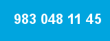 983 048 11 45 983 048 11 45